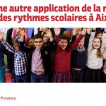 Pour une autre application de la réforme des rythmes scolaires à Aix