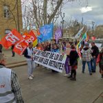 Manifestation aixoise contre les retraites le 11 mars