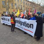 Une manifestation pour dire non à la loi immigration