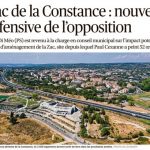 Intervention au conseil municipal du 13 juin contre l’urbanisation de la Constance